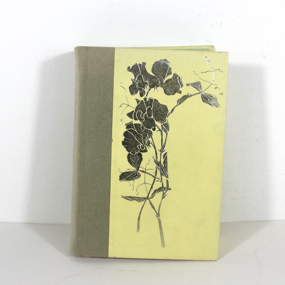 1966 Reader's Digest Complete Book of The Garden, Vintage Book, Gold Foil Sweet